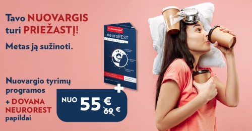 Tavo nuovargis turi priežastį!